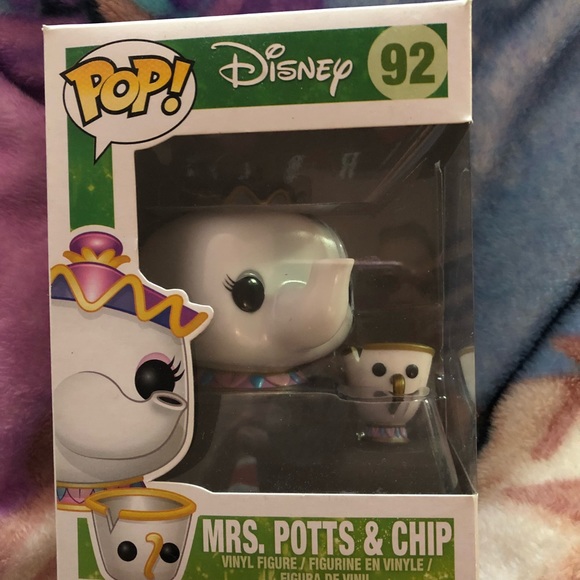 mrs potts and chip pop vinyl